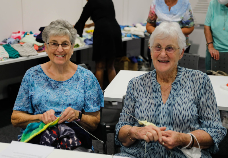 Knitting a community together