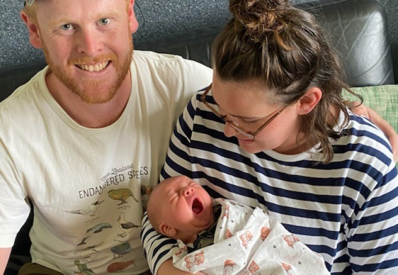 Counties Maunkau welcomes 2023's first baby