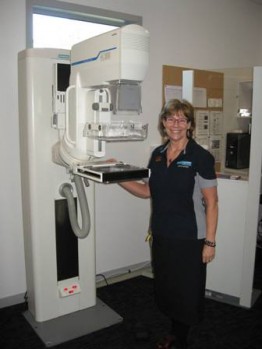 Mammogram at Mangere site
